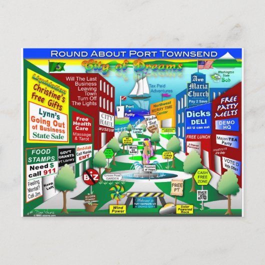 Vrij PT Briefkaart (Voorkant)