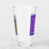 Vrij reiskaartenbeeld Pint Glass Tumbler (Links)
