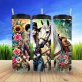 Vrij rijden in de Herfst Thermosbeker