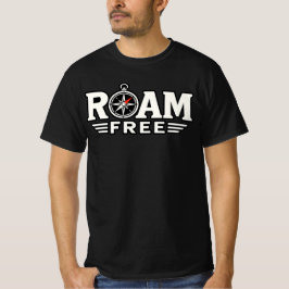 Vrij Rondzwerven Avontuur T-shirt