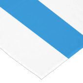 Vrij Rusland - Engels - Wit Blauw Wit Vlag Korte Tafelloper (Hoek)