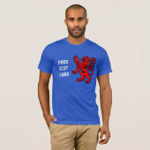 VRIJ SCOTLAND! T-SHIRT (Voorkant volledig)