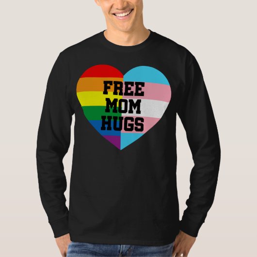Vrij Shirt van mam Hugs, Shirt van mam Hugs, Proud (Voorkant)