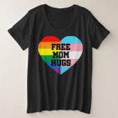 Vrij Shirt van mam Hugs, Shirt van mam Hugs, Proud (Design voorkant)
