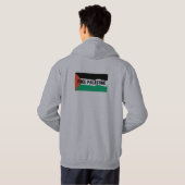 VRIJ SHIRT VAN VRIJ PALESTINE VOOR EN TERUG (Achterkant volledig)