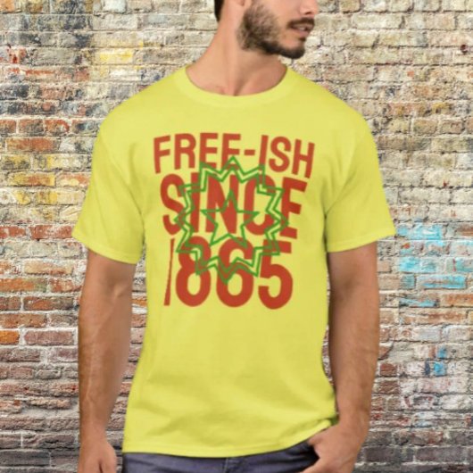 Vrij sinds 1865 t-shirt