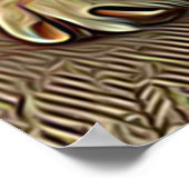 Vrij slaperig buldog motivatie poster (Hoek)