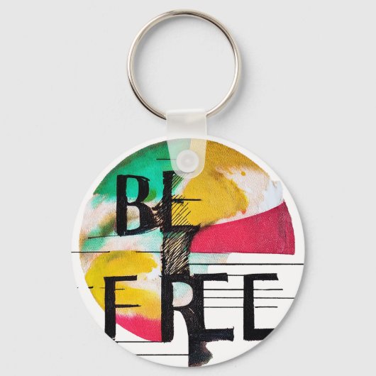 Vrij Sleutelhanger (Voorkant)