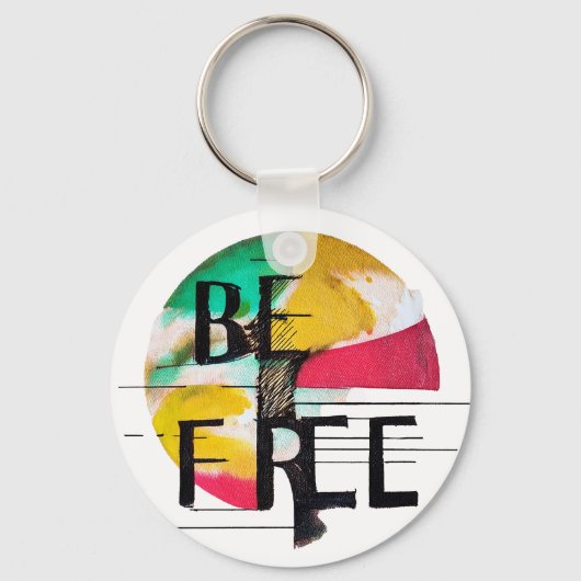 Vrij Sleutelhanger (Achterkant)