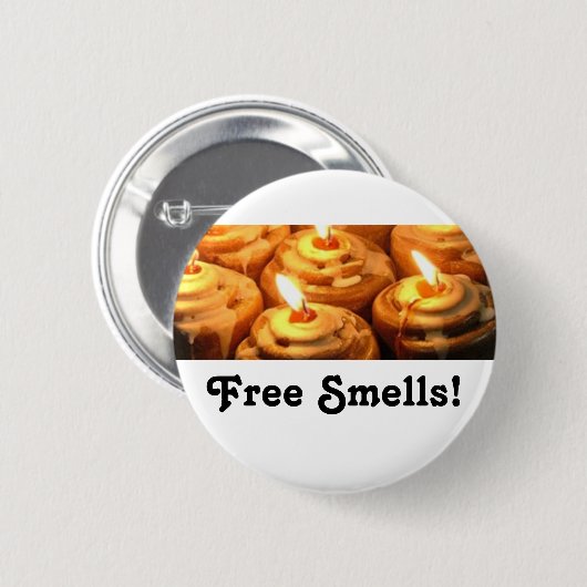 Vrij smelten ronde button 5,7 cm (Voorkant /achterkant)