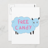 Vrij Snoep Briefkaart (Voorkant / Achterkant)