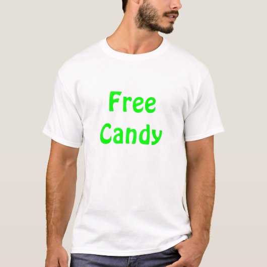 vrij snoep t-shirt (Voorkant)