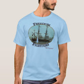 vrij spel, "Oude Ironsides" T-shirt (Voorkant)