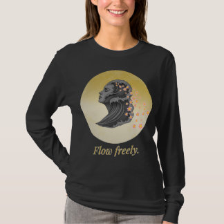 Vrij Stromen - Zen Oceaan Spirit Kunst T-shirt