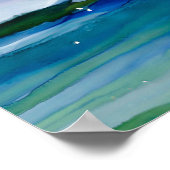 Vrij stromend Poster (Hoek)