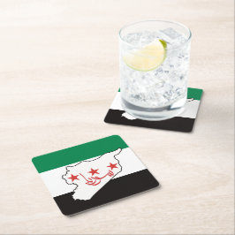 Vrij Syrië سورية حرة Kartonnen Onderzetters