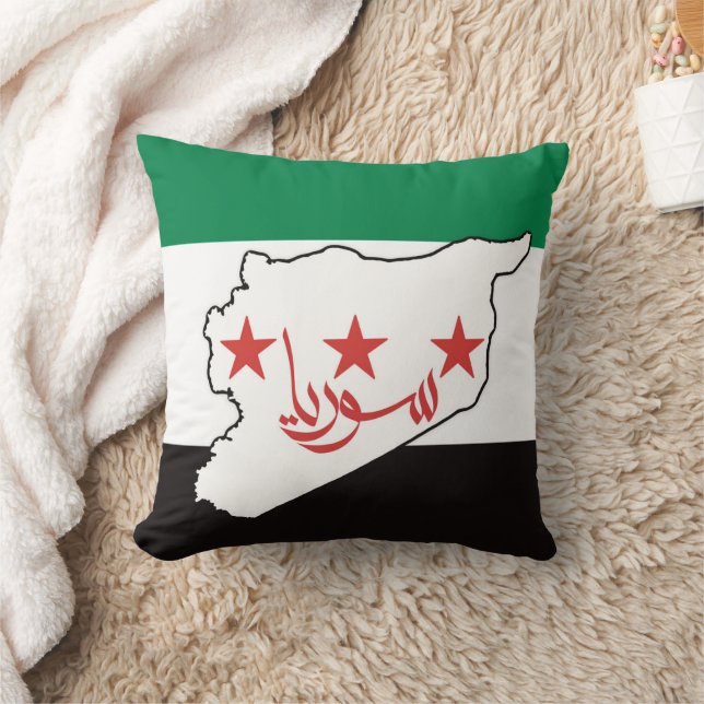 Vrij Syrië سورية حرة Kussen (Deken)