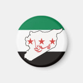 Vrij Syrië سورية حرة Magneet (Voorkant)