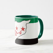 Vrij Syrië سورية حرة Mok (Voorkant rechts)