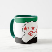 Vrij Syrië سورية حرة Mok (Voorkant links)