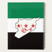 Vrij Syrië سورية حرة Planner (Achterkant)