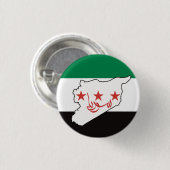 Vrij Syrië سورية حرة Ronde Button 3,2 Cm (Voorkant /achterkant)