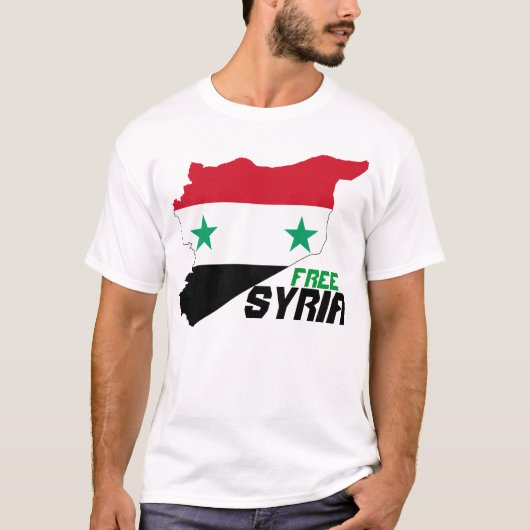 Vrij Syrië T-shirt (Voorkant)
