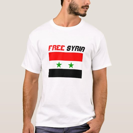 Vrij Syrië T-shirt (Voorkant)