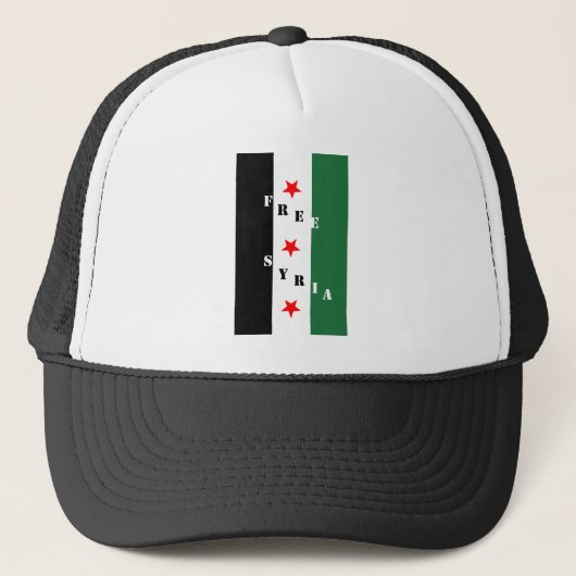 Vrij Syrië Trucker Pet (Voorkant)