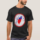 Vrij Taiwan Vlag Veilig Houd Onafhankelijk Ik Lief T-shirt (Voorkant)
