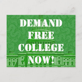 Vrij telefooncollege nu briefkaart