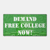 Vrij telefooncollege nu bureaumat (Voorkant)