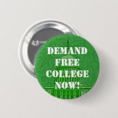 Vrij telefooncollege nu ronde button 5,7 cm (Voorkant /achterkant)