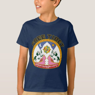 Vrij Tibet Emblem T-shirt