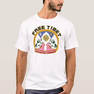 Vrij Tibet Emblem T-shirt