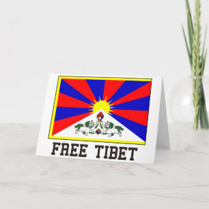 Vrij Tibet Kaart