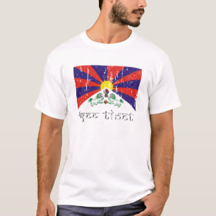Vrij Tibet Kleding en kleding T-shirt