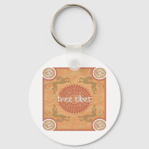 Vrij Tibet Sleutelhanger