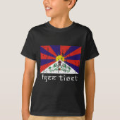 Vrij Tibet T-shirt (Voorkant)