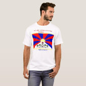 Vrij Tibet T-shirt (Voorkant volledig)