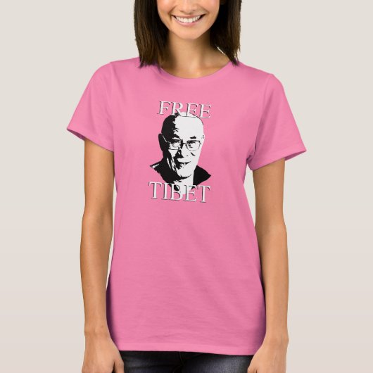 Vrij Tibet T-shirt (Voorkant)