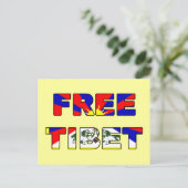 Vrij Tibetaans Briefkaart (Staand voorkant)