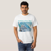 Vrij Tibetaans mannen shirt (Voorkant volledig)