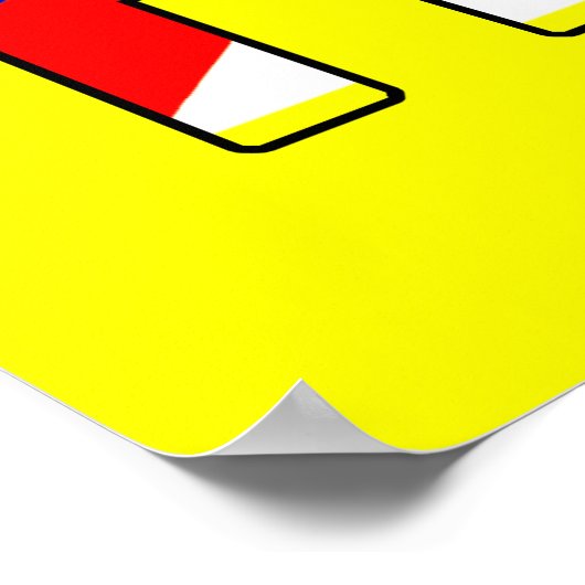 Vrij Tibetaans Poster (Hoek)