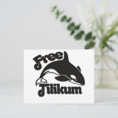 Vrij Tilikum Briefkaart (Staand voorkant)