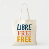 Vrij Tote Bag (Voorkant)