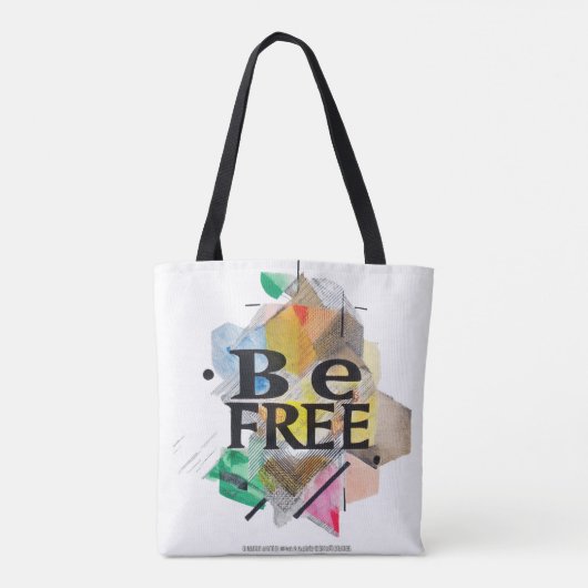 Vrij Tote Bag (Achterkant)