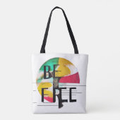 Vrij Tote Bag (Achterkant)