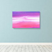 vrij van abstracte kunstroyalty's canvas afdruk (Insitu (Houten vloer))