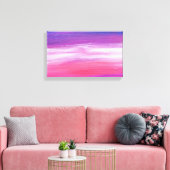 vrij van abstracte kunstroyalty's canvas afdruk (Insitu (Woonkamer))